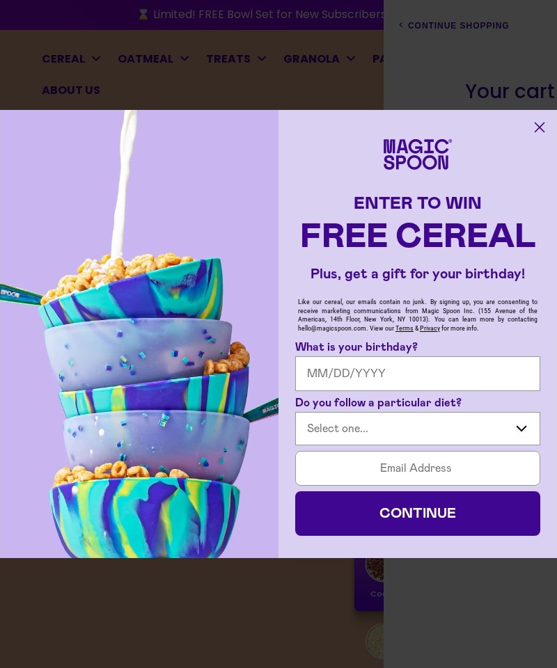 Magic Spoon product page